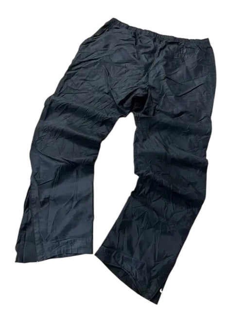 Vintage Nike Trackpants Schwarz Klassischer Straight Fit – XL – Detailansicht