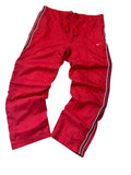 Vintage Nike Trackpants Rot Straight-Baggy Gr. XL