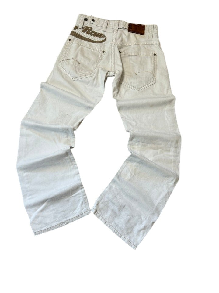 Vintage G-Star RAW GS:07 Damen Jeans Off-White W28