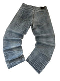 Vintage Armani Jeans Herren Baggy Fit Grau-Blau