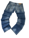 Vintage Armani Jeans Straight Fit Jude Medium Blue W38