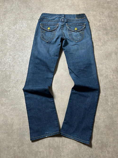 Vintage G-Star RAW 3301 Herren-Jeans Straight Fit Marineblau – M