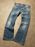 Vintage Diesel -Jeans Bootcut Mid Waist – Blau