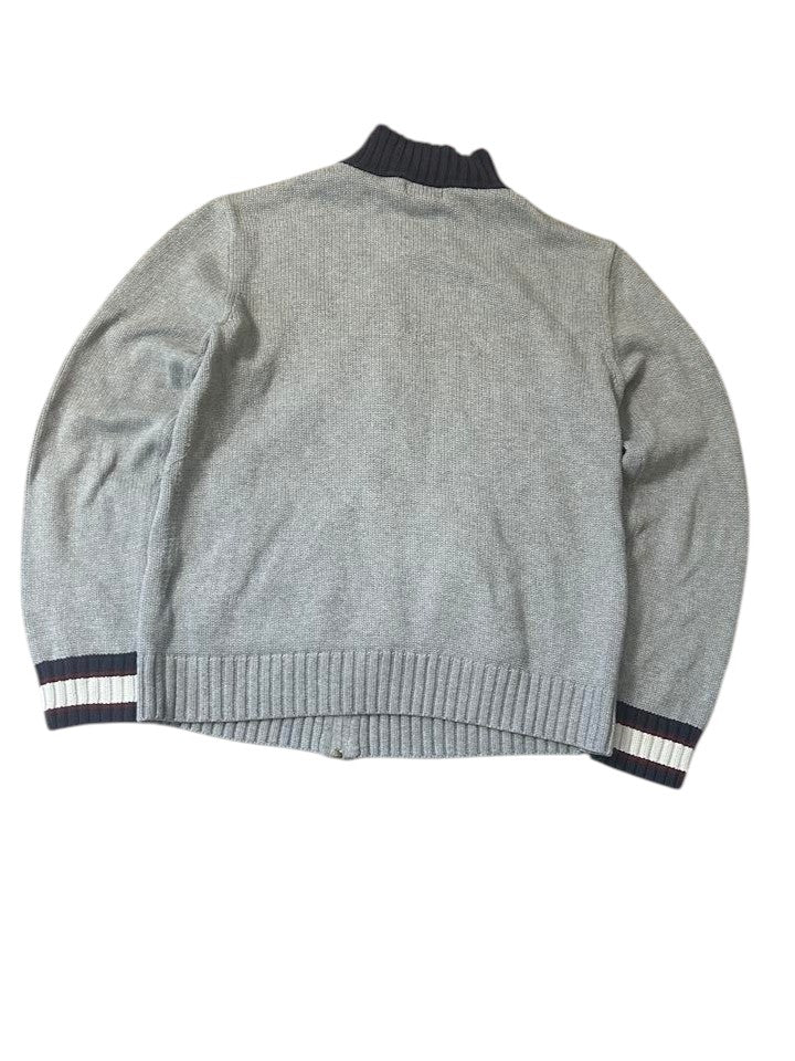 Polo Ralph Lauren Big Pony Strick Half-Zip Grey Rückseite