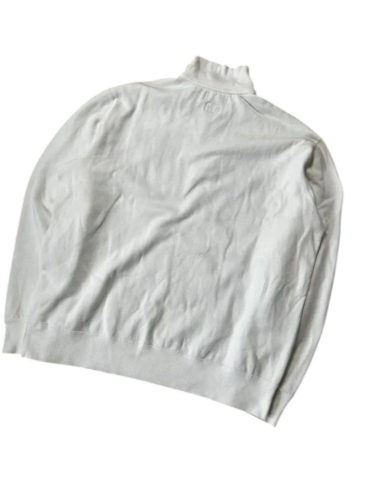 Vintage Ralph Lauren USA Olympic Quarter-Zip Weiß Beijing – XL – Detailansicht