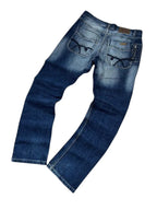 Vintage D&G Dolce & Gabbana Herren-Jeans Straight Fit Dunkelblau – L