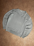Vintage Lacoste Baumwoll-Pullover Hellblau – V-Ausschnitt Klassisch | Größe 4