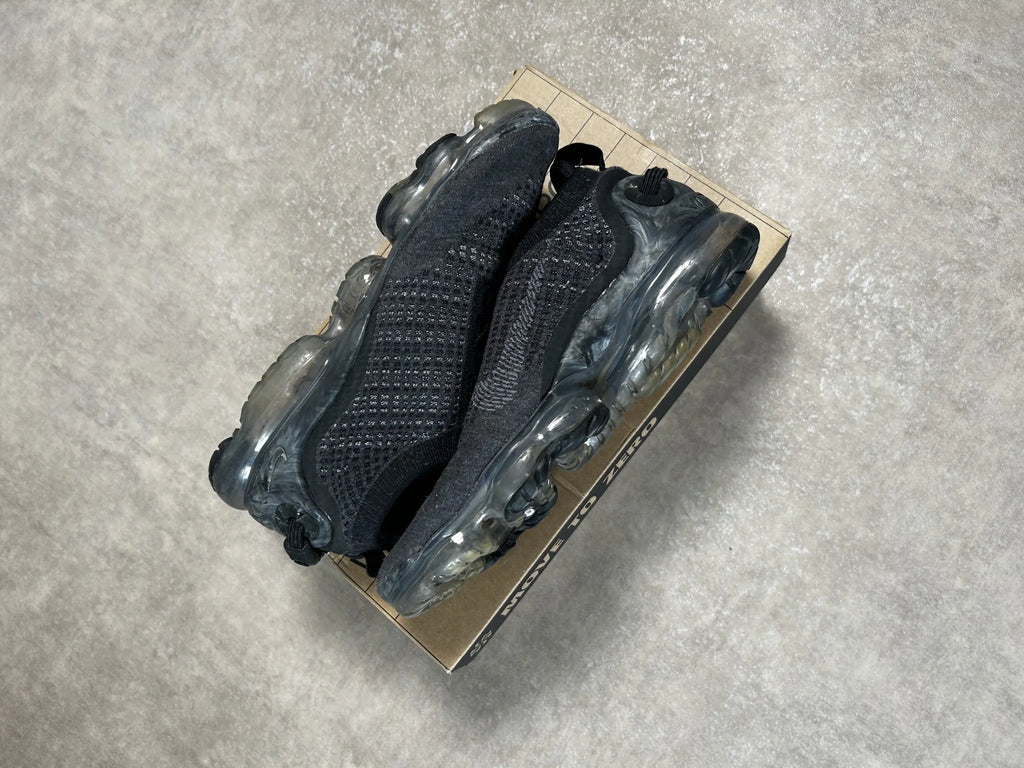 Vintage Nike Air VaporMax 2020 Flyknit Schwarz – Triple Black | EU 42.5 – Detailansicht