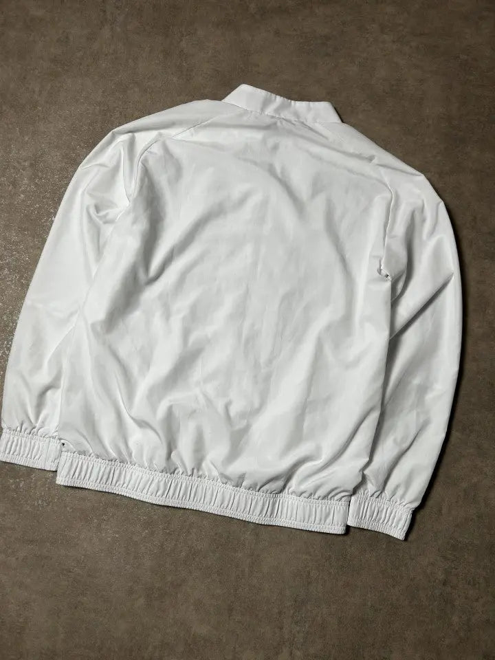 Vintage Puma AC Milan Trainings Jacke Weiß Offizielle Fußball Ausrüstung – M – Detailansicht
