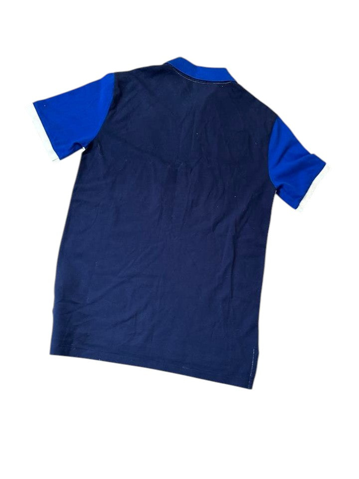 Polo Ralph Lauren USA Big Pony Polo Rückseite Royal Blue Colour-Block