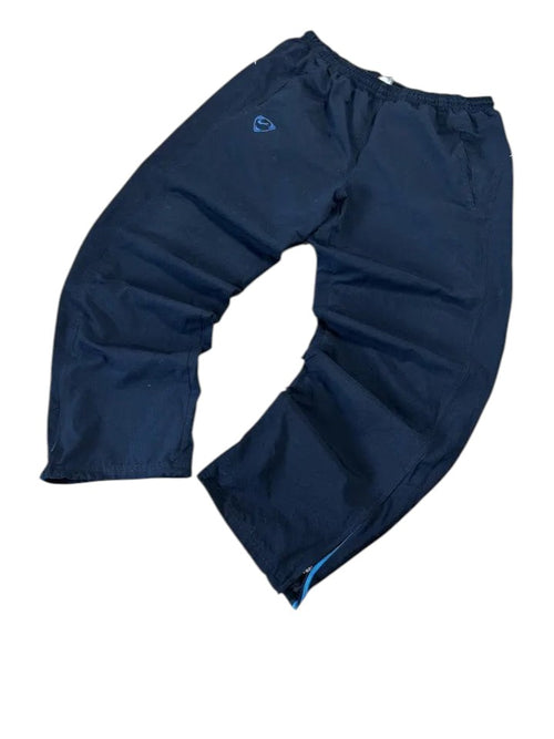 modadeclase marineblaue Nike Tiempo Trainingshose aus Polyester mit Reißverschluss am Beinabschluss